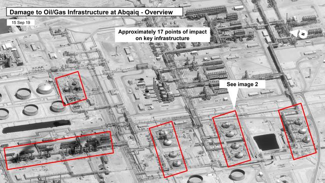 Securely Travel - Digital Global image of Abqaiq oil facility