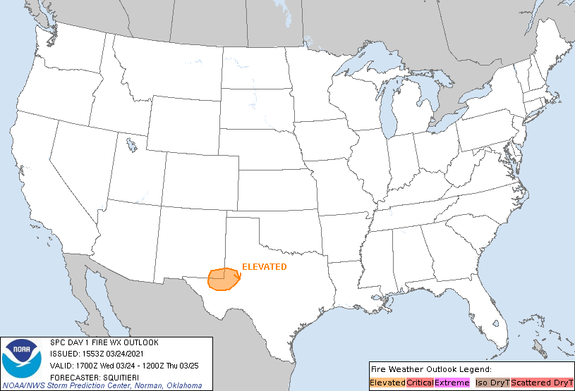 Securely Travel - NWS forecast for California