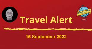 Securely Travel - Travel Alert for 15 September 2022
