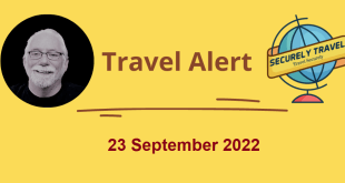Securely Travel Alert for 23 September 2022
