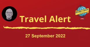 Securely Travel - Travel Alert for 27 September 2022