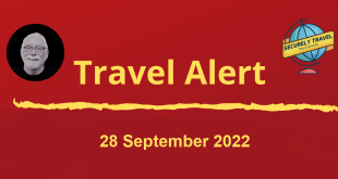 Securely Travel - Travel Alert for 28 September 2022