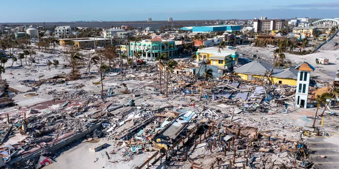 Fort Myers - post Hurricane Ian - 30 SEP 2022
