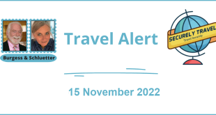 Securely Travel Alert - 15 November 2022