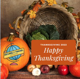 Securely Travel - Happy Thanksgiving 2022