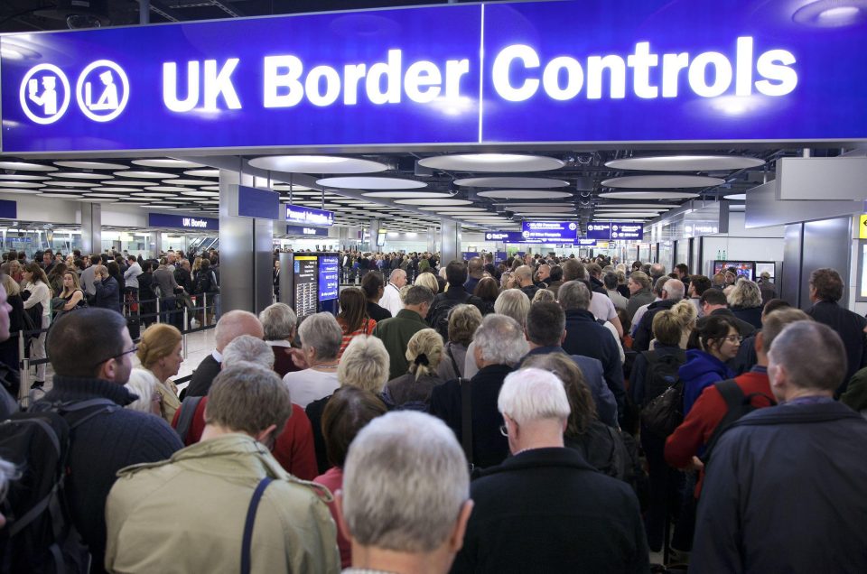 Securely Travel - UK Heathrow Passport Control 