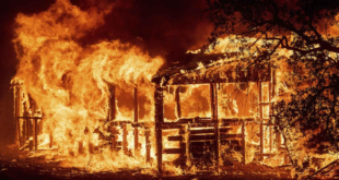 Securely Travel - burning structures