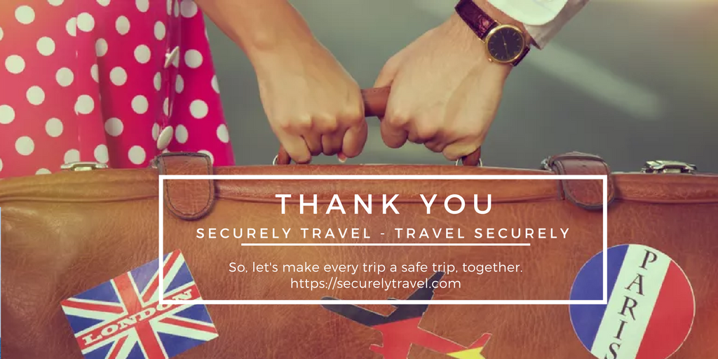 Securely Travel - Thank you