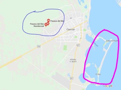 Securely Travel - Cancun Shooting Map August 2018