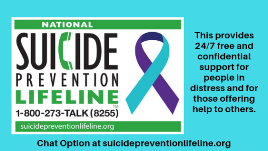 Securely Travel - national suicide prevention hotline