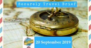 Securely Travel Brief - 20 September 2019