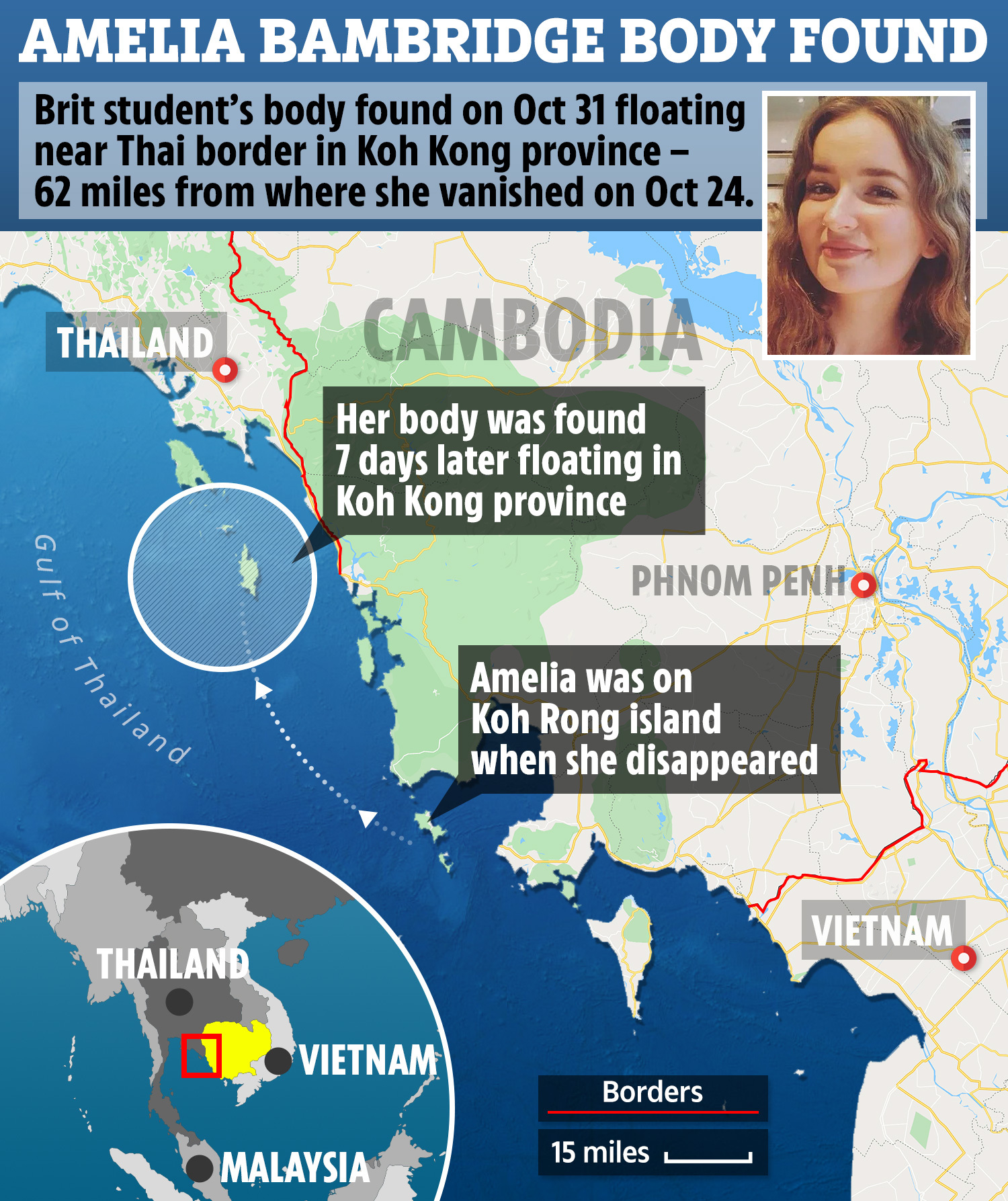 Securely Travel - Map of Amelia Bambridge - Cambodia
