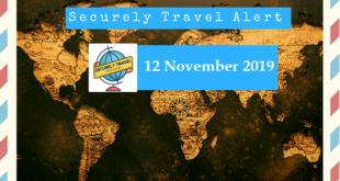 Securely Travel Alert for 12 November 2019