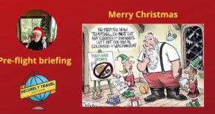 Securely Travel - Santa preflight 2019