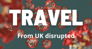 Securely Travel- COVID - UK Travel disrupted