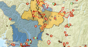 Securely Travel - BC Map 17 November 2021